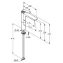 Смеситель для раковины Kludi Balance, 522968775